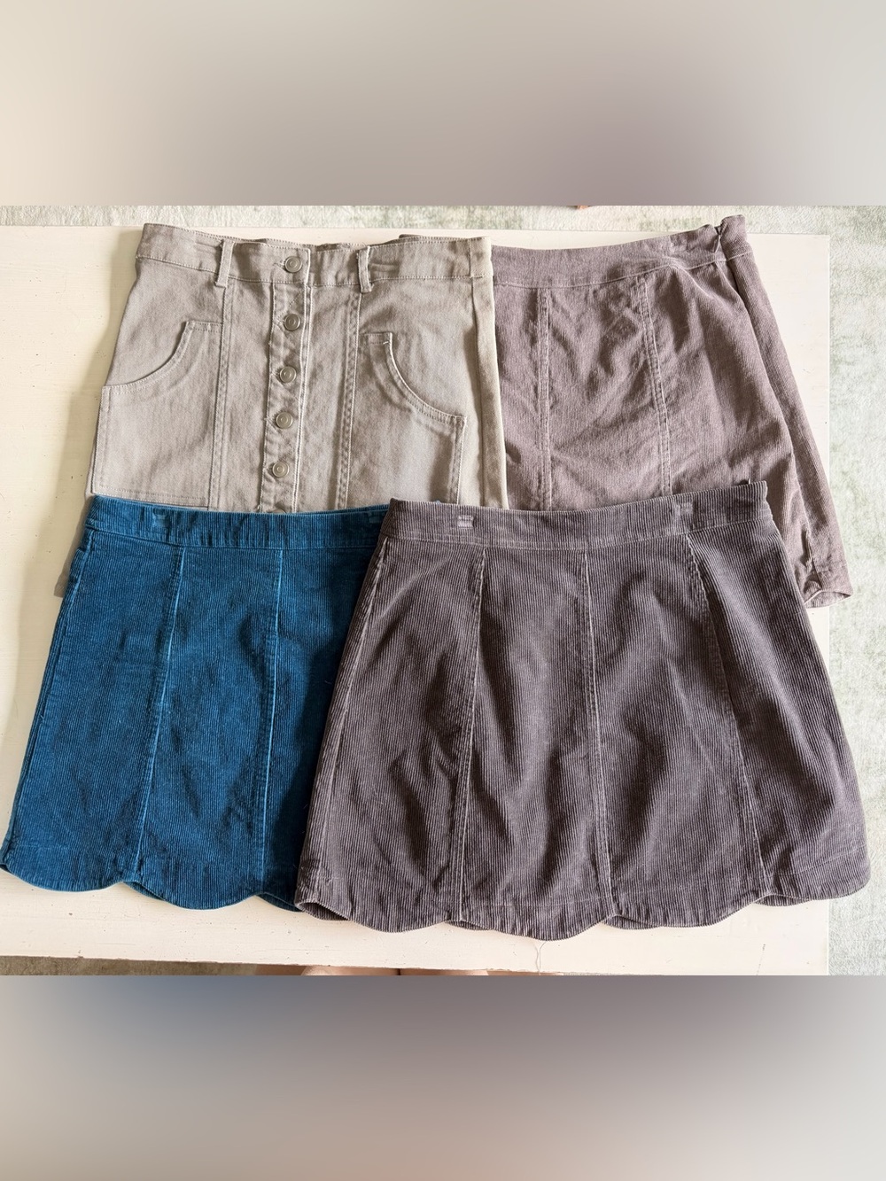 Altar’d State Mini Skirts (lot of 4) ~ Size Medium